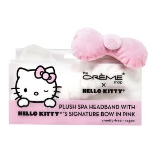 THE CREME SHOP Headband With Kitty Bow Pink