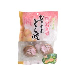 Ichiei White Peach Bean Paste Dorayaki 6pcs