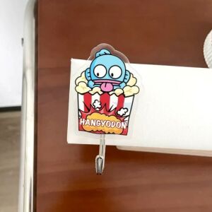 Sanrio Food Series Acrylic Hooks - Popcorn Hangyodon