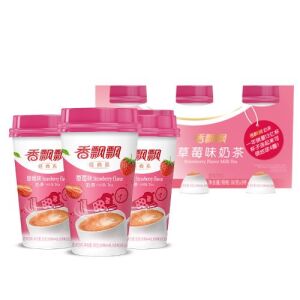 XIANG PIAO PIAO Strawberry Milk Tea 3 x 80g