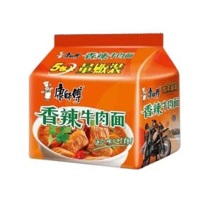 KSF Instant Noodle (Spicy Beef Flavor) 104g*5bags