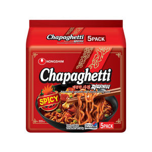 NONGSHIM CHAPAGETTI Spicy Ramen 137G*5