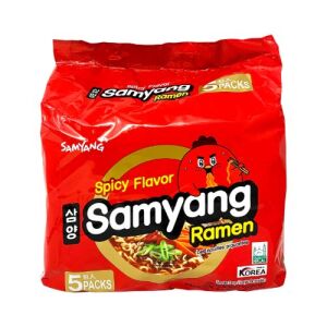 SAMYANG Ramen Spicy Flavor 120g*5 bags