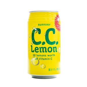 Suntory C.C. Lemon Soft Drink 350ml