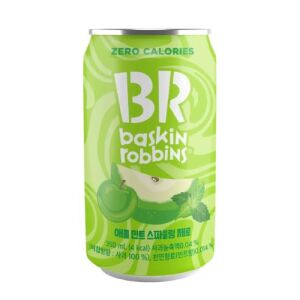 Baskin Robbins Apple Mint Sparkling 0 Cal  (Mix Fruit) 350ml