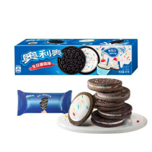 OREO Crispy Birthday Cake Cream Cookies 97g