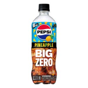 Japanese Suntory Pepsi Raw Big  Zero Pineapple Flavor 600mL