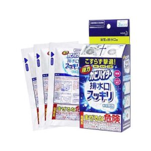 KAO -- Drain Outlet Cleaning Powder Foam Type 3pcs