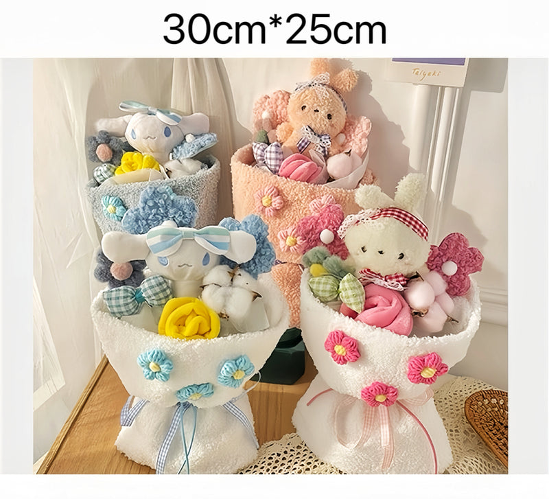 Sanrio Plush Bouquet Gift - Cinnamoroll (L) Blue