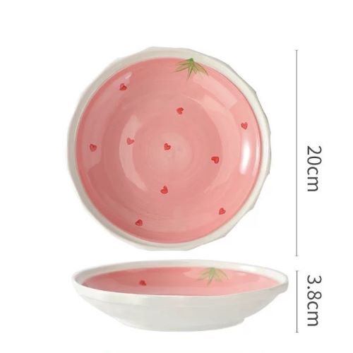 Strawberry Collection - Ceramic Plate