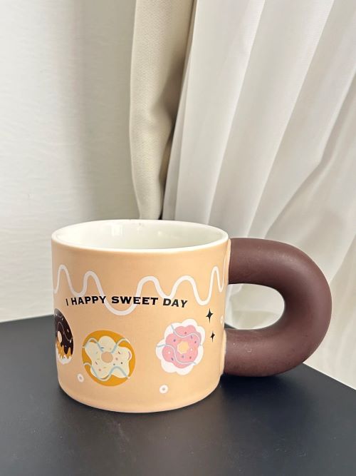 Cute Paint Mug with Gift Box - Donut