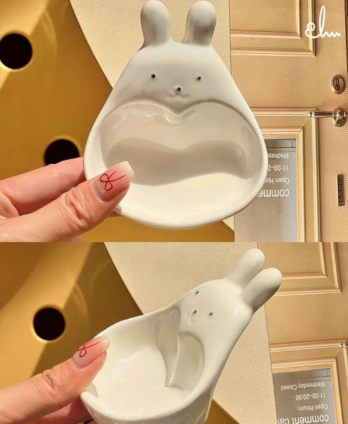 Cute Bunny Ceramic Sauce Dish